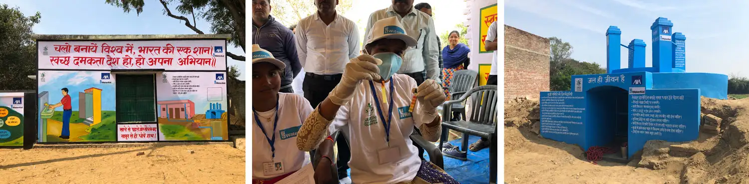AXA XL is partnering with international nonprofit WaterAid to bring clean drinking water to more than 10,000 people in Fatephur, a rural district in Northern India.