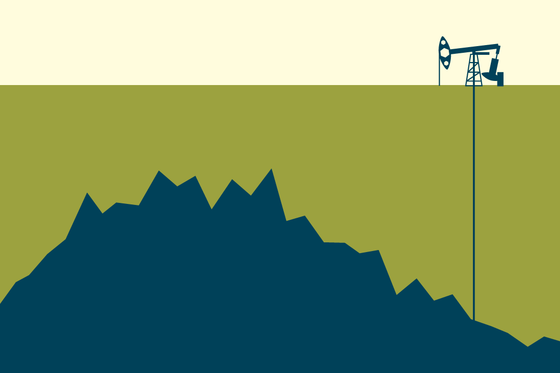 Oil extraction in sea