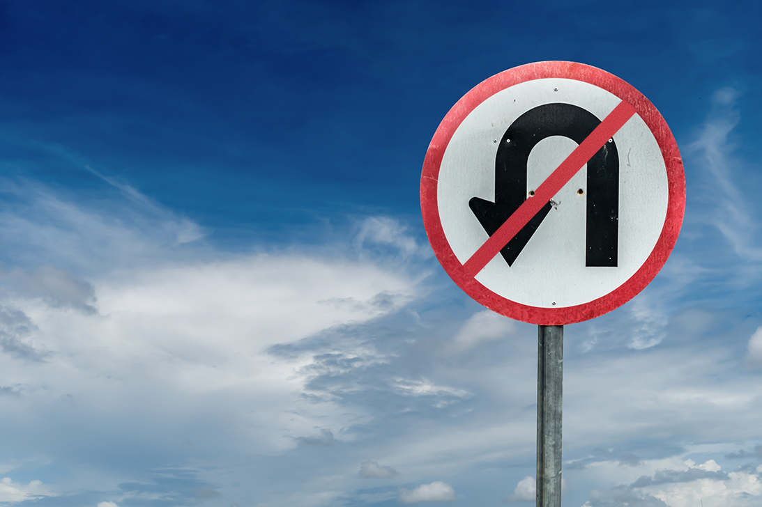 U-turns.  Know the risk!