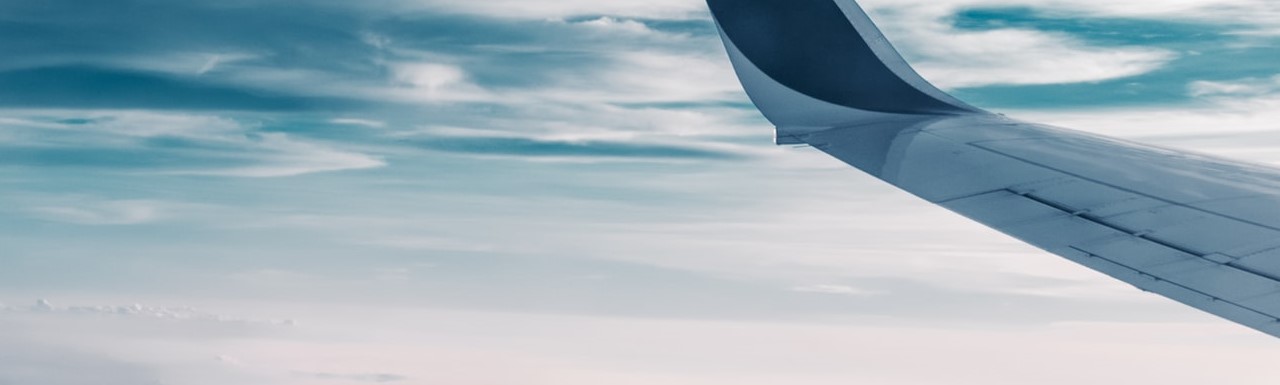 Aero plane in motion in sky
