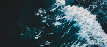An ocean with waves An ocean with waves