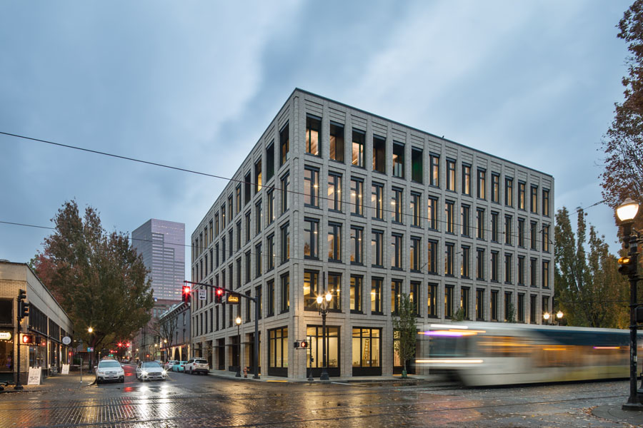 The world’s first developer-driven and largest commercial urban Living Building. Portland, OR. Architectural design by ZGF. Engineering Design by PAE.