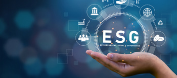 ESG written in text ESG written in text