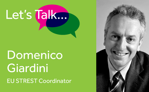 Lets talk banner with Domenico Giardini Lets talk banner with Domenico Giardini